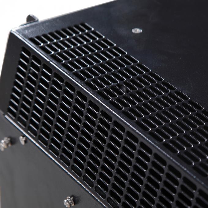 Gestell eingebettete Raum-Luftkühler-hervorquellende Ventilatormotor-Mininiederspannung des Server-2500w