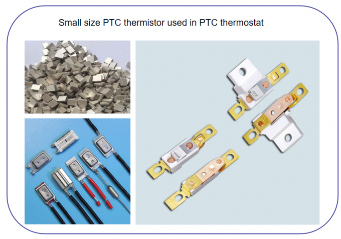 Kleinste industrielle elektrische Heizungen, PTC-Heizelement 5*4 Millimeter